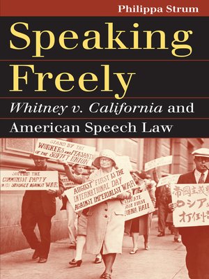 cover image of Speaking Freely